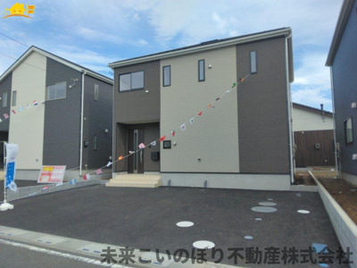 【駐車場】 | Cradlegarden加須市北下新井第5　2号棟 | 駐車スペース3台可能！！来客時も安心です！