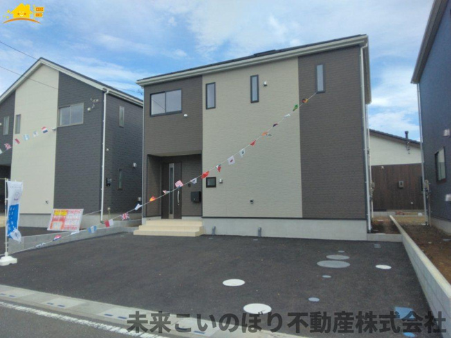 【駐車場】 | Cradlegarden加須市北下新井第5　2号棟 | 駐車スペース3台可能！！来客時も安心です！