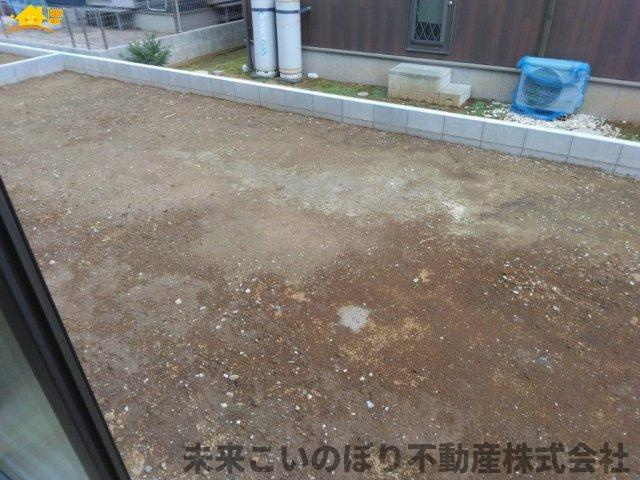 【庭】 | Cradlegarden加須市北下新井第5　2号棟 | お庭のお手入れも楽々。プチ家庭菜園などにもオススメです！
