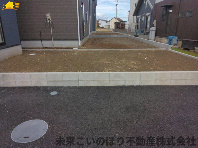 【庭】 | Cradlegarden加須市北下新井第5　1号棟 | お庭のお手入れも楽々。プチ家庭菜園などにもオススメです！