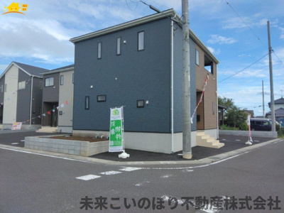 【外観】 | Cradlegarden加須市北下新井第5　1号棟 | 幅広いお客様から好評いただいているシックな外観です