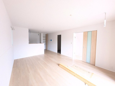 建築中です。15.6帖LDK。