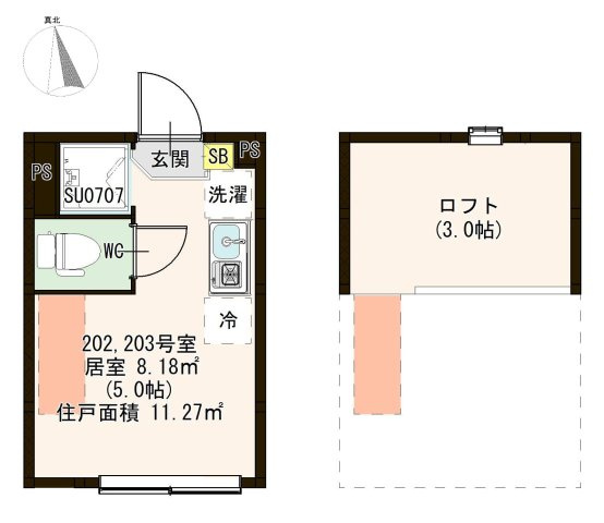 トアの間取り