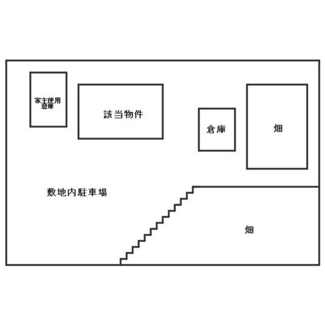 山県市大桑の一戸建ての外観