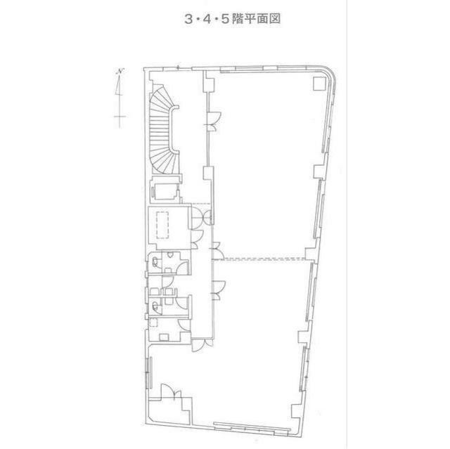 岐阜市金園町１丁目の店舗一部の間取り