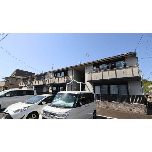 岐阜市北一色６丁目のアパートの外観