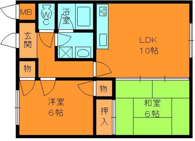プレアール法隆寺の間取り