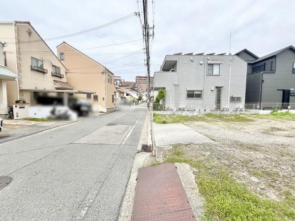 【前面道路含む現地写真】 | 垂水区西舞子7丁目　1号棟　土地！