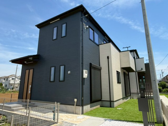 平塚市上平塚新築戸建て　2期2号棟の外観