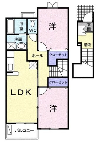 フルーブ・レゾネートＧの間取り