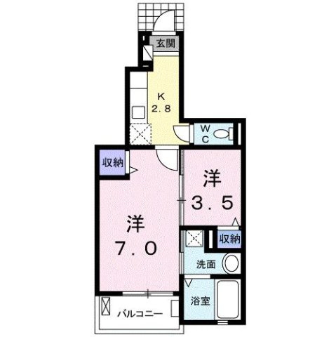 シルフィードの間取り