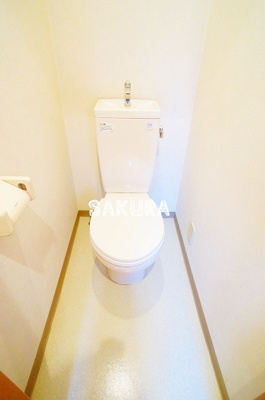 【トイレ】 | コスモAoi東神奈川 | 落ち着いた色調のトイレです♪