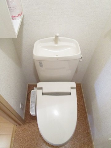 マーベラス・ガーデン　Ｂのトイレ|シンプルで使いやすいトイレです