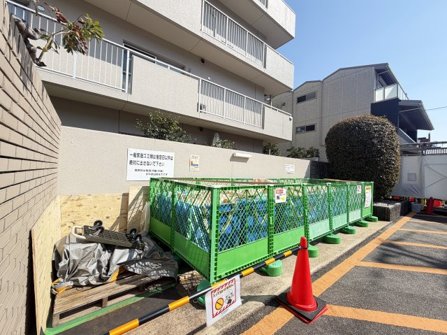 ◆リフォーム済み美室◆京阪「伏見桃山」駅徒歩３分◆三方角住戸◆藤和ライブタウン伏見桃山のその他共用部分|ゴミ置場