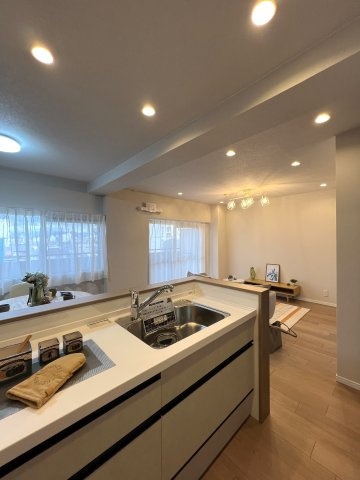 米子市錦町３丁目の中古マンションのキッチン