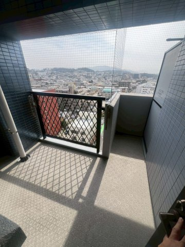 大産スカイマンション平尾のバルコニー