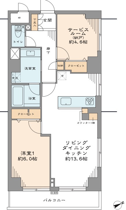 ★仲介手数料無料★キャッスルマンション鶴見