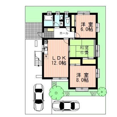 【間取り】 | ブリージングタウン百草園