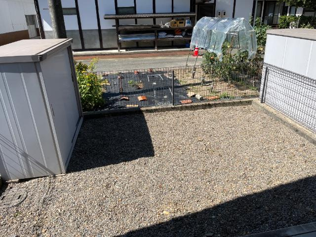グランドステージ雅のその他|倉庫付き庭