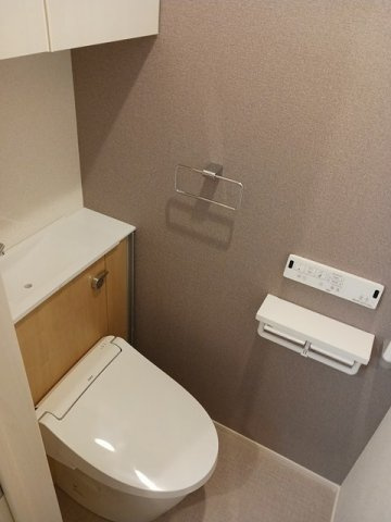 【トイレ】 | メゾン　アールエスピー | 清潔感のあるトイレです