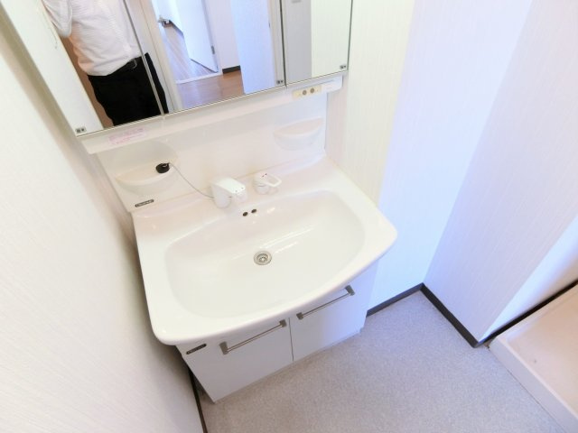 フェルムメゾン筒井の洗面所