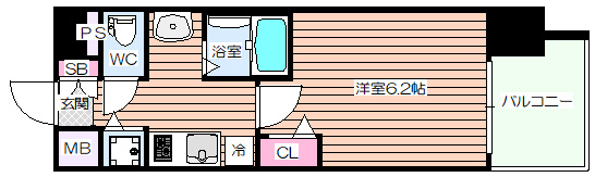 【間取り】 | ララプレイス新大阪シエスタ