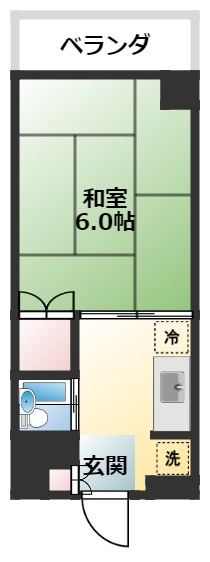 マンション　ニッソーの間取り