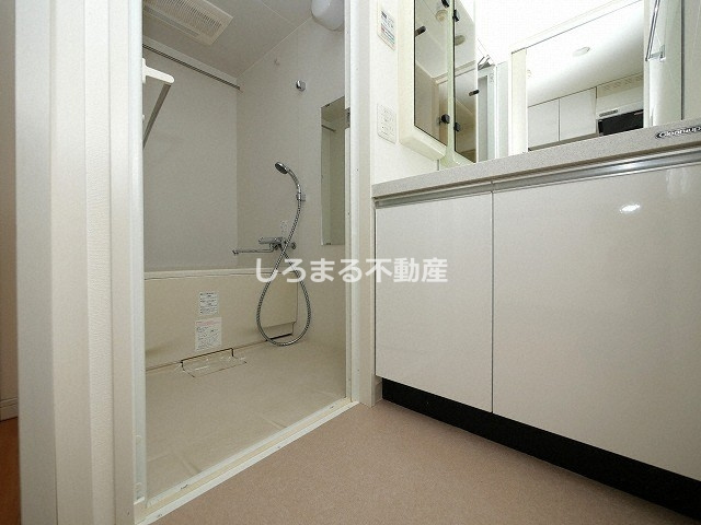 QCフラット北堀江の洗面所