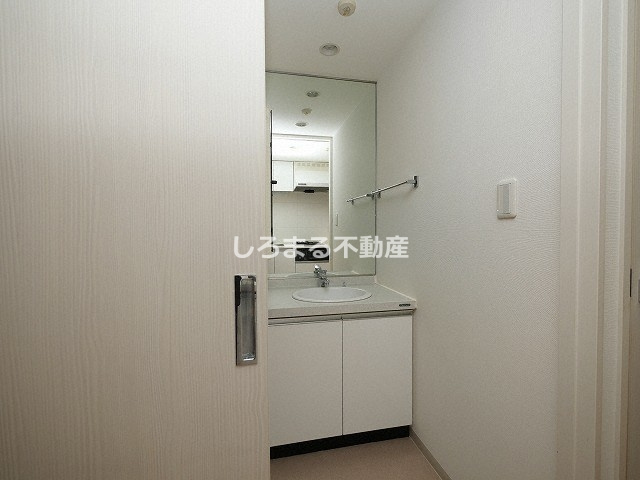 QCフラット北堀江の洗面所