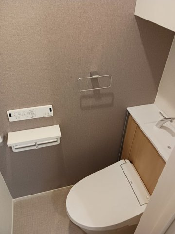 【トイレ】 | メゾン　アールエスピー | 清潔感のあるトイレです