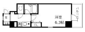 エスリード三宮フラワーロードの間取り
