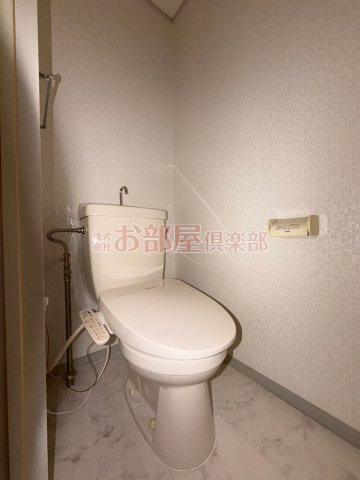 コーポ築揚B棟のトイレ|トイレです