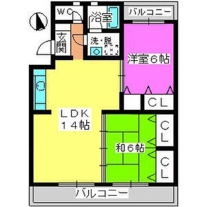 横手ビルの間取り