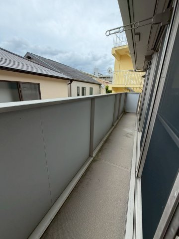 摂州打出住のバルコニー