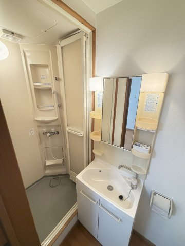 国玉ハイツの洗面所