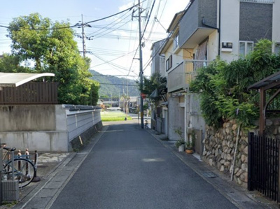 【前面道路含む現地写真】 | 山科区音羽山等地　中古戸建