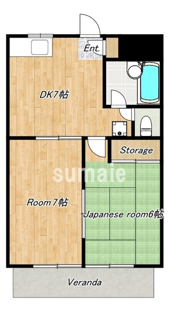 サンライズパーク上小町の間取り|間取図