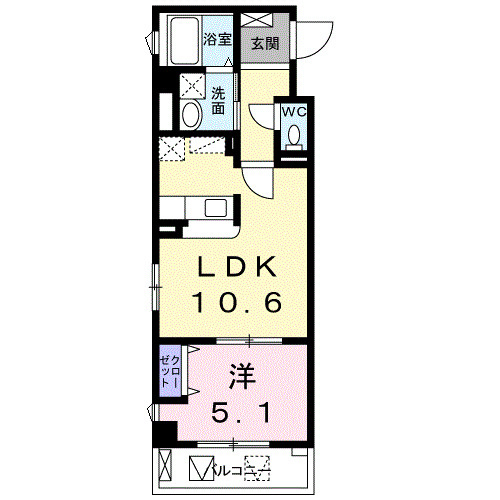 ＣＡＳＡ　Ｇの間取り