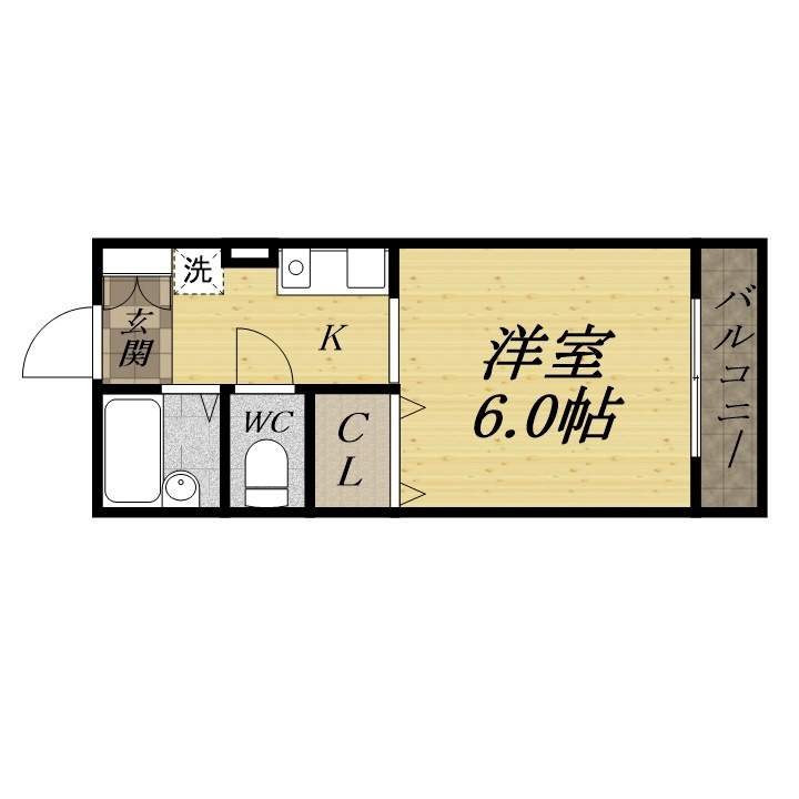 ＭＫハイムの間取り