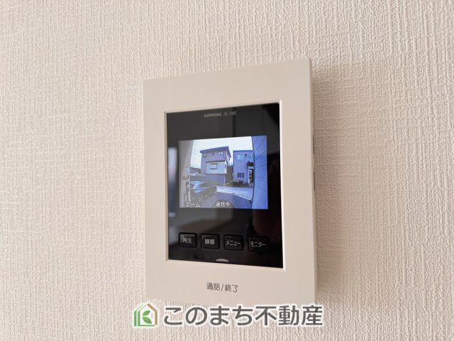 CRADLEGARDENさくら市馬場第1の設備|モニタ付きインターホンで防犯面もしっかり安心♪