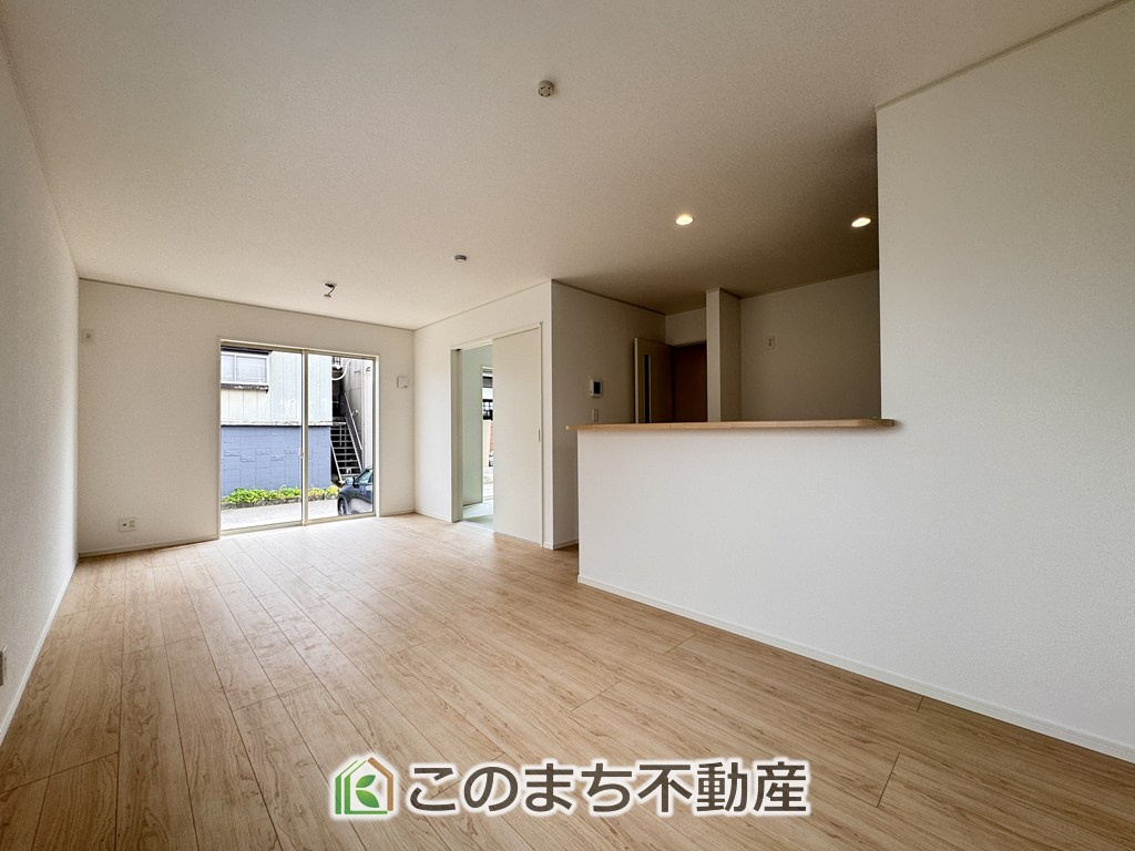 CRADLEGARDENさくら市馬場第1の居間・リビング|使い勝手の良いリビングスペースになってます