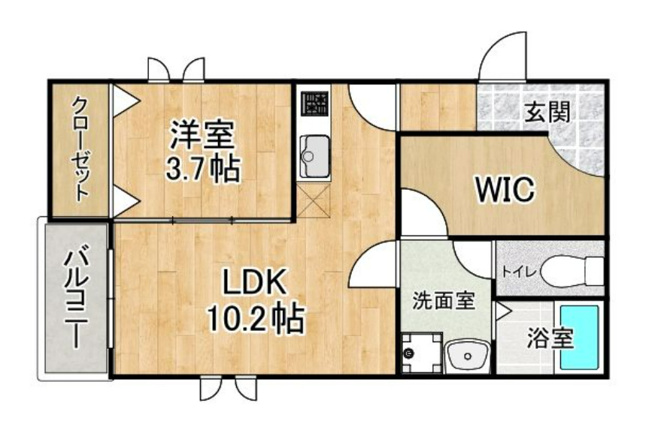 【間取り】 | ワードローブ次郎丸　★プライスホームなら仲介手数料が割引価格です★