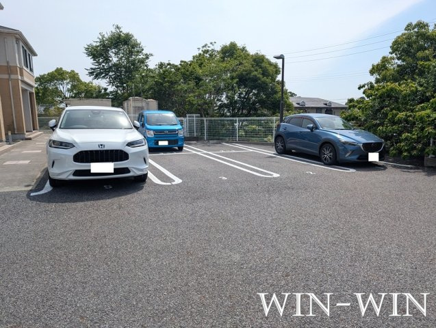 緑桜の駐車場