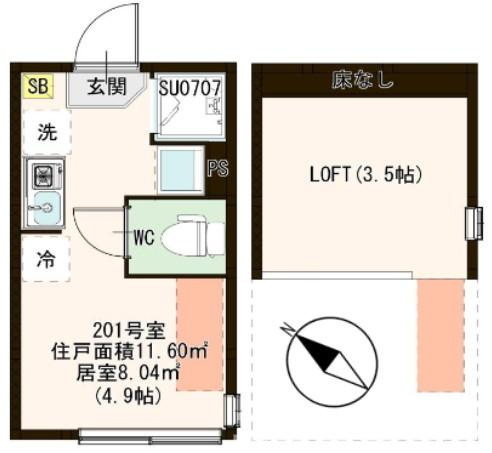 【間取り】 | SUNNY HILLS 新小岩
