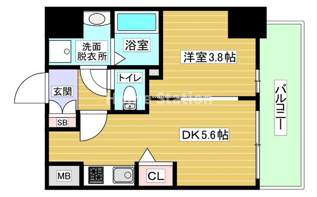 【間取り】 | リヴェント福島野田