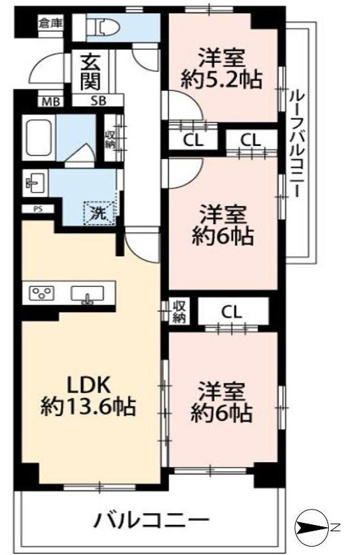 【間取り】 | ☆プラネ枚方公園