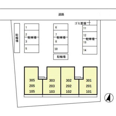 【区画図】 | グリーンパーク堀之内
