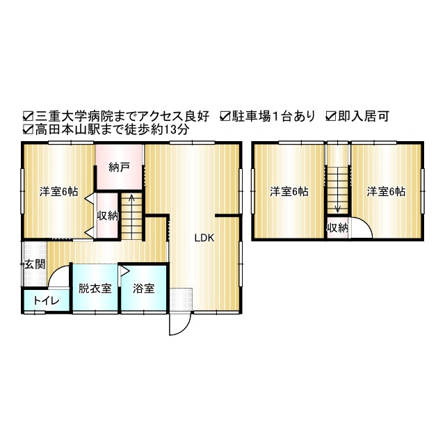 【間取り】の画像