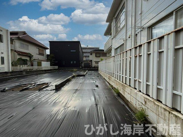 平塚市黒部丘　売地　全３区画の外観|9月28日撮影　建築前　現地外観