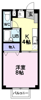 【間取り】 | オランダ村　Ｇ棟